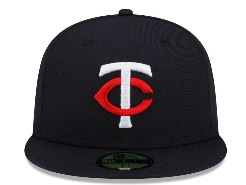 Men's Minnesota Twins New Era Navy Authentic Collection Home 59FIFTY Fitted Hat