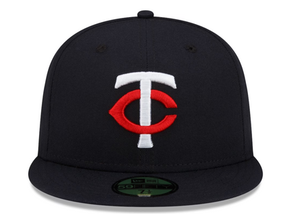 Men's Minnesota Twins New Era Navy Authentic Collection Home 59FIFTY Fitted Hat