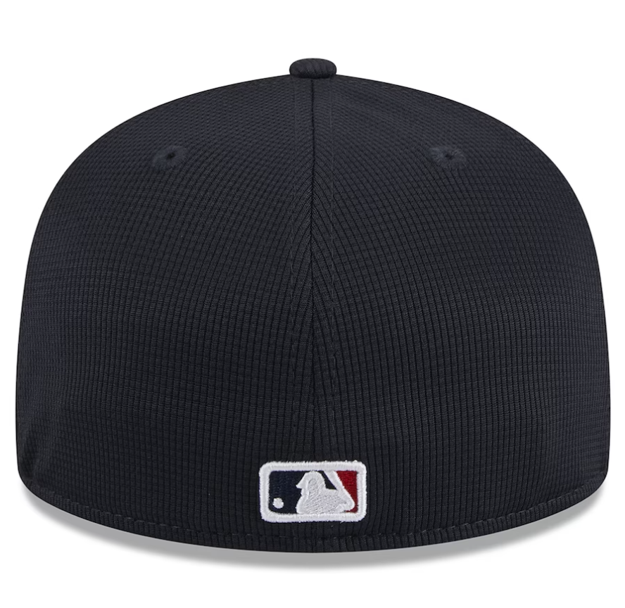 Men's Atlanta Braves New Era White 2024 Batting Practice 59FIFTY Fitted Hat