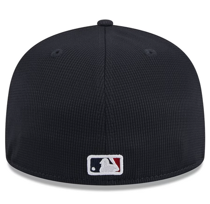 Men's Atlanta Braves New Era White 2024 Batting Practice 59FIFTY Fitted Hat