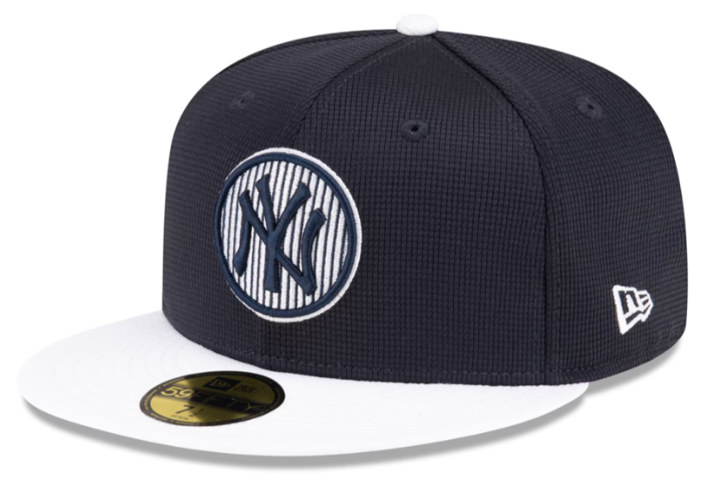 Gorra ajustada New York Yankees New Era azul marino 2024 Batting Practice 59FIFTY para hombre