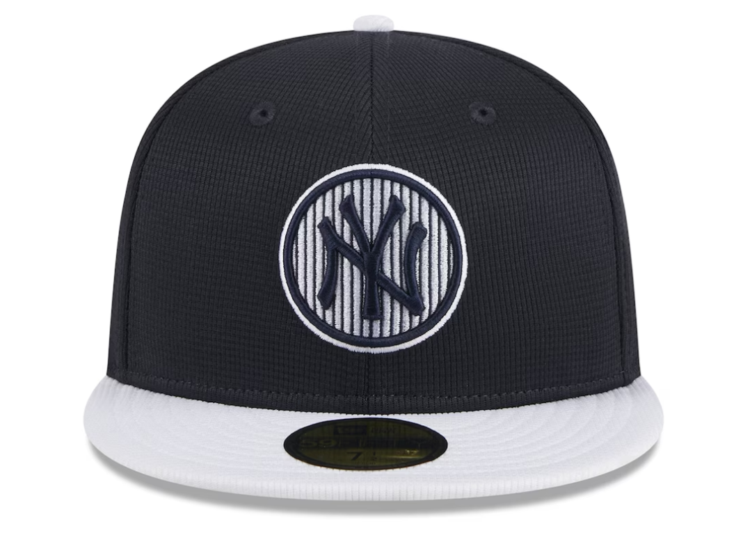 Gorra ajustada New York Yankees New Era azul marino 2024 Batting Practice 59FIFTY para hombre