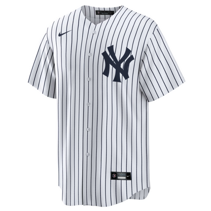 Men's Aaron Judge New York Yankees Nike Home White Replica Jersey With Name