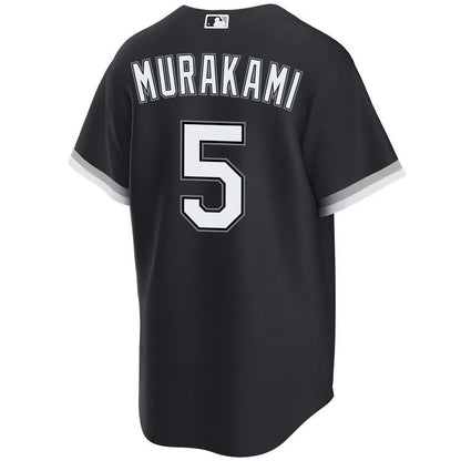 Men's Munetaka Murakami Chicago White Sox NIKE Replica Black Alternate Jersey