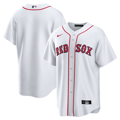 Men's Boston Red Sox Nike White Home Replica Team Jersey