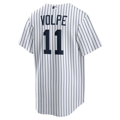 Men's Anthony Volpe New York Yankees Nike Home White Replica Jersey