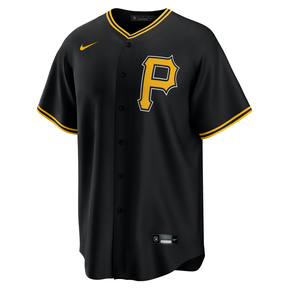 Men's Paul Skenes Pittsburgh Pirates Nike Black Alternate Replica Team Jersey