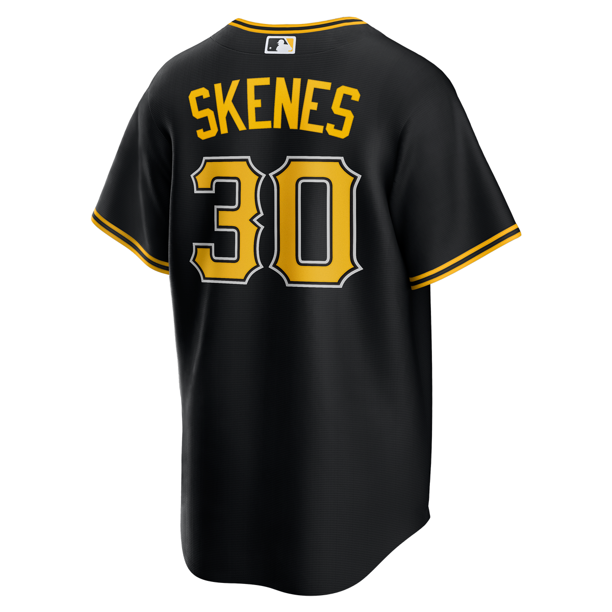 Men's Paul Skenes Pittsburgh Pirates Nike Black Alternate Replica Team Jersey