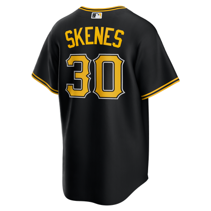 Men's Paul Skenes Pittsburgh Pirates Nike Black Alternate Replica Team Jersey