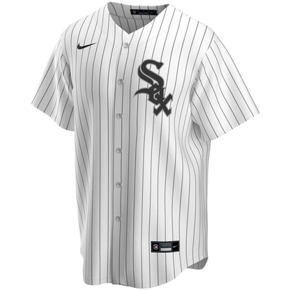 NIKE Men's Yoan Moncada Chicago White Sox White Home Replica Jersey