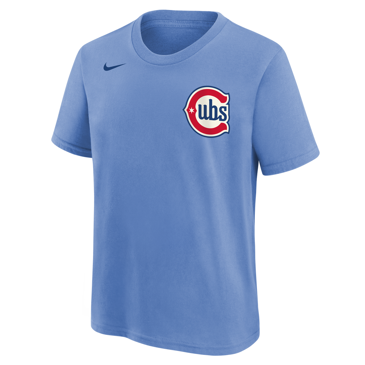 Youth Chicago Cubs Alex Bregman Blues 2nd Alternate Nike Name And Number Tee