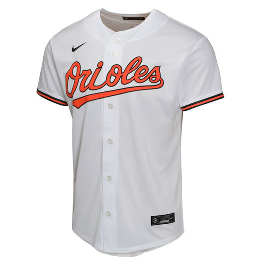 NIKE Youth Gunnar Henderson Baltimore Orioles White Home Replica Game Jersey