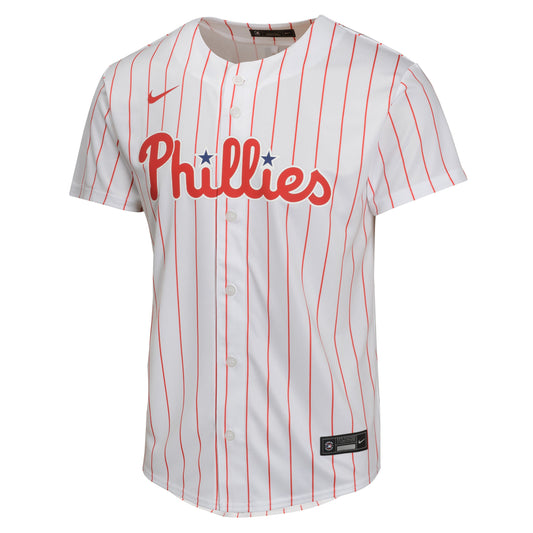 Camiseta réplica juvenil Bryce Harper Philadelphia Phillies NIKE blanca de local