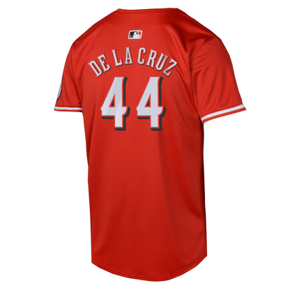 Youth Elly De La Cruz Cincinnati Reds NIKE Red Alternate Limited Replica Jersey