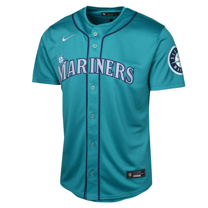 Youth Ken Griffey Jr. Seattle Mariners NIKE Teal Alternate Limited Replica Jersey