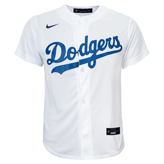 Camiseta réplica de jugador juvenil Freddie Freeman Los Angeles Dodgers blanca de local