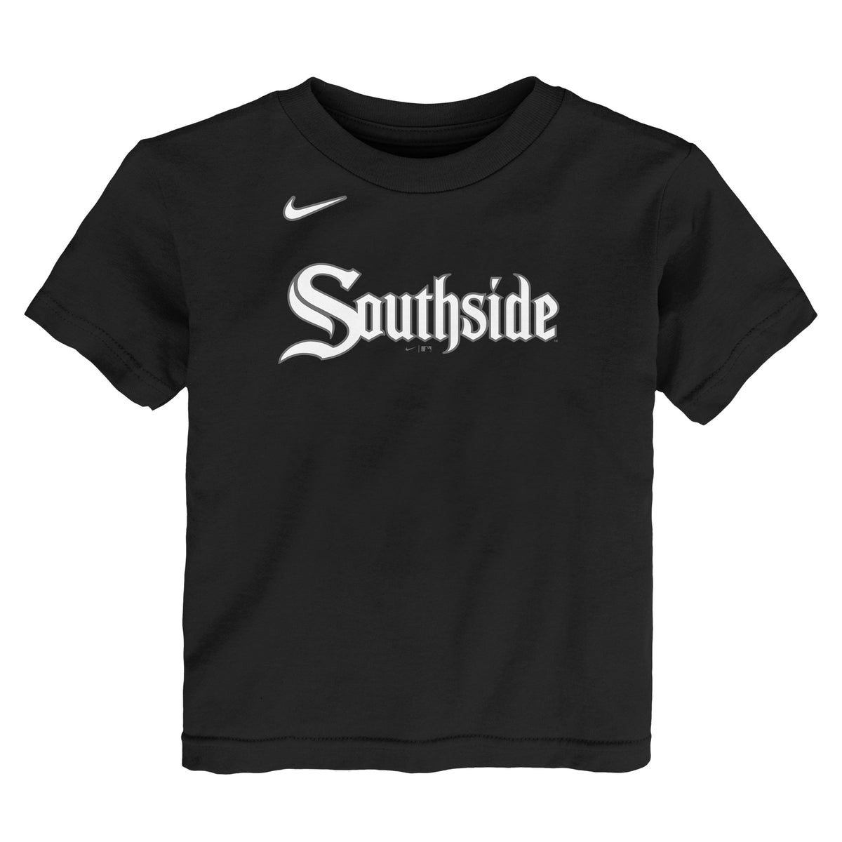 Camiseta Nike City Connect negra para niños de Tim Anderson de los Chicago White Sox