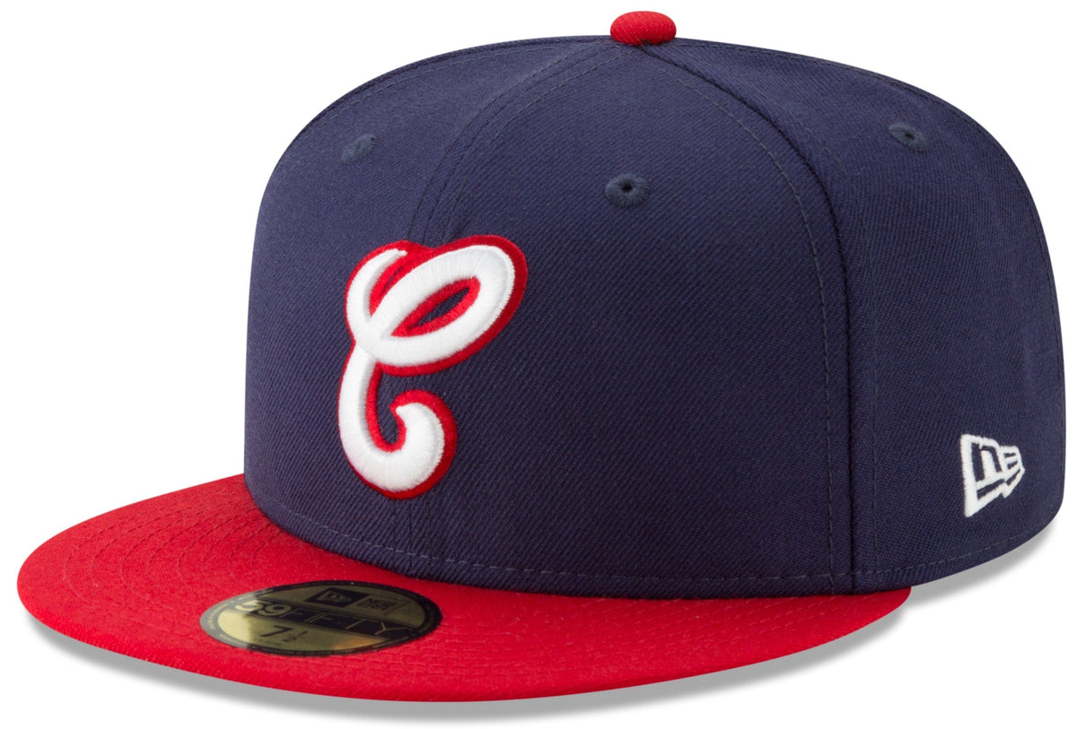 Gorra ajustada 59FIFTY clásica de la colección Cooperstown de los Chicago White Sox 1987 en azul marino/rojo