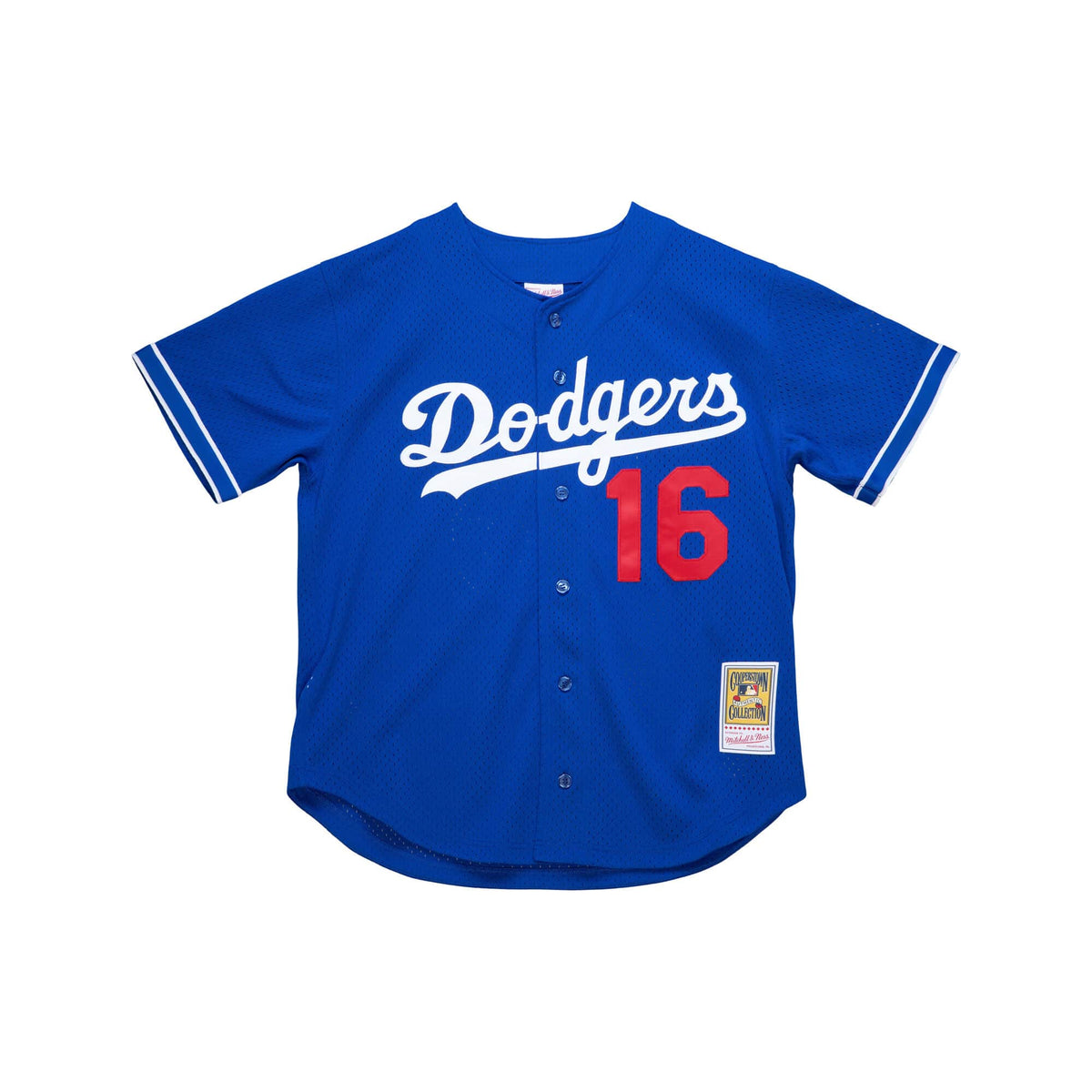 Men's Los Angeles Dodgers Hideo Nomo Mitchell & Ness Royal Cooperstown Collection Mesh Batting Practice Jersey