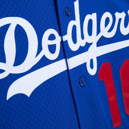 Men's Los Angeles Dodgers Hideo Nomo Mitchell & Ness Royal Cooperstown Collection Mesh Batting Practice Jersey