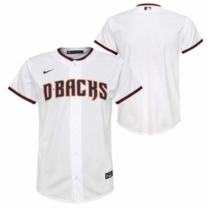 Youth Nike Arizona Diamondbacks Home White Replica Jersey