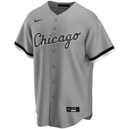 Men's Chicago White Sox Nike Gray Road Replica Team Jersey