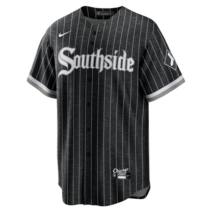 Men's Chicago White Sox Nike Black Southside City Connect Replica Jersey