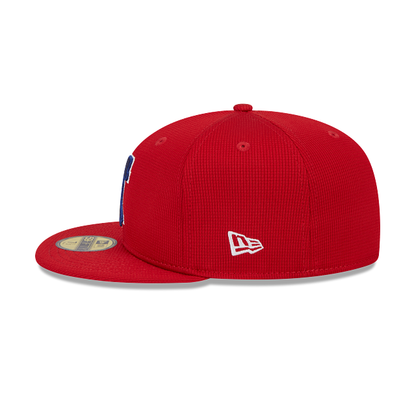 Philadelphia Phillies New Era Red 2025 Spring Training 59FIFTY Fitted Hat