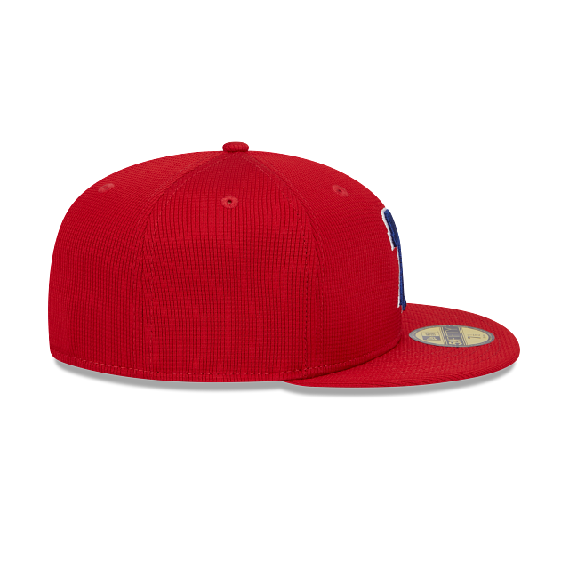 Philadelphia Phillies New Era Red 2025 Spring Training 59FIFTY Fitted Hat