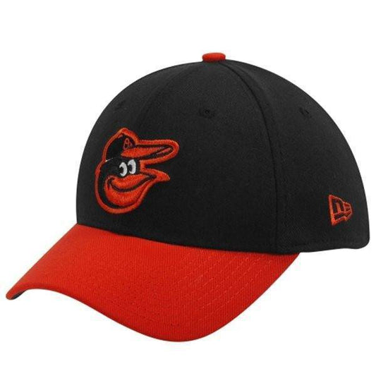 New Era Baltimore Orioles Black/Orange Team Classic Road 39THIRTY Flex Cap