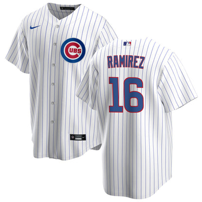 NIKE Men's Aramis Ramirez Chicago Cubs Premium Twill White Home Replica Jersey