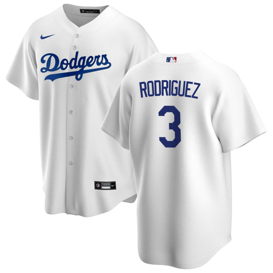 Men's Benny "The Jet" Rodriguez Los Angeles Dodgers Nike White Home Replica Team Jersey