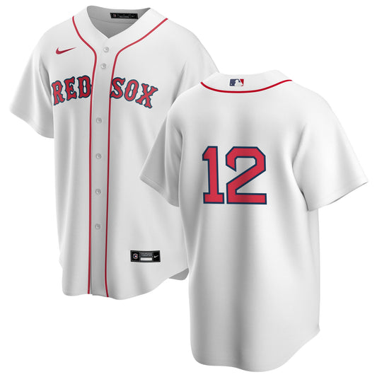 Men's Nike Boston Red Sox Mike Napoli #12 Home Official Replica Player Jersey