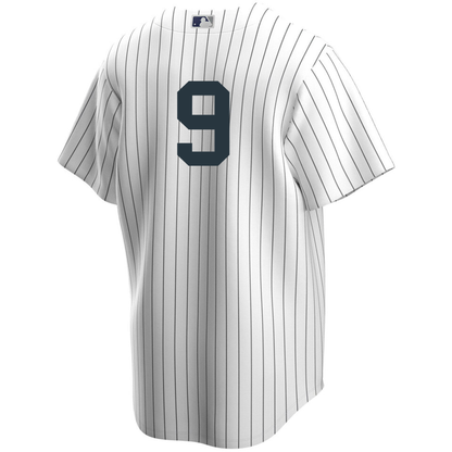 Camiseta oficial réplica de jugador de los New York Yankees para hombre Nike Roger Maris #9, blanca, de local