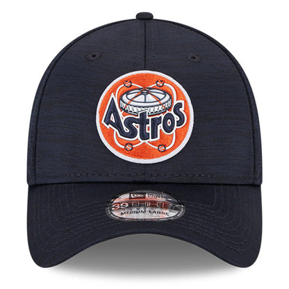 Gorra 39THIRTY Flex Clubhouse de los Houston Astros New Era azul marino 2023 para hombre