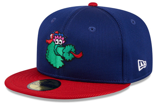 Philadelphia Phillies New Era Deep Blue 2025 Batting Practice 59FIFTY Fitted Hat