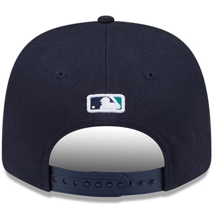Seattle Mariners New Era Home Navy 9SEVENTY Adjustable Hat-Player Replica