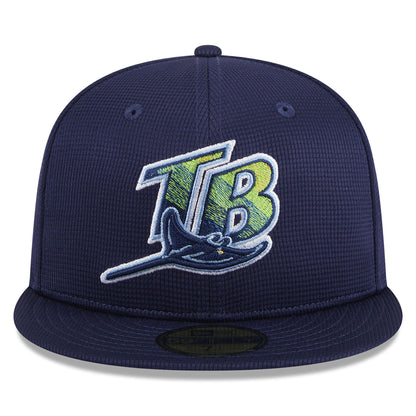 Men's Tampa Bay Rays Navy 2024 Batting Practice 59FIFTY Fitted Hat