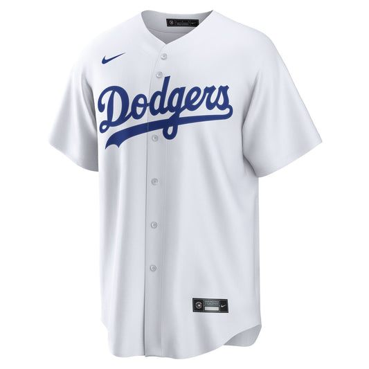 Camiseta réplica de jugador Nike blanca de los Los Angeles Dodgers Freddie Freeman para hombre