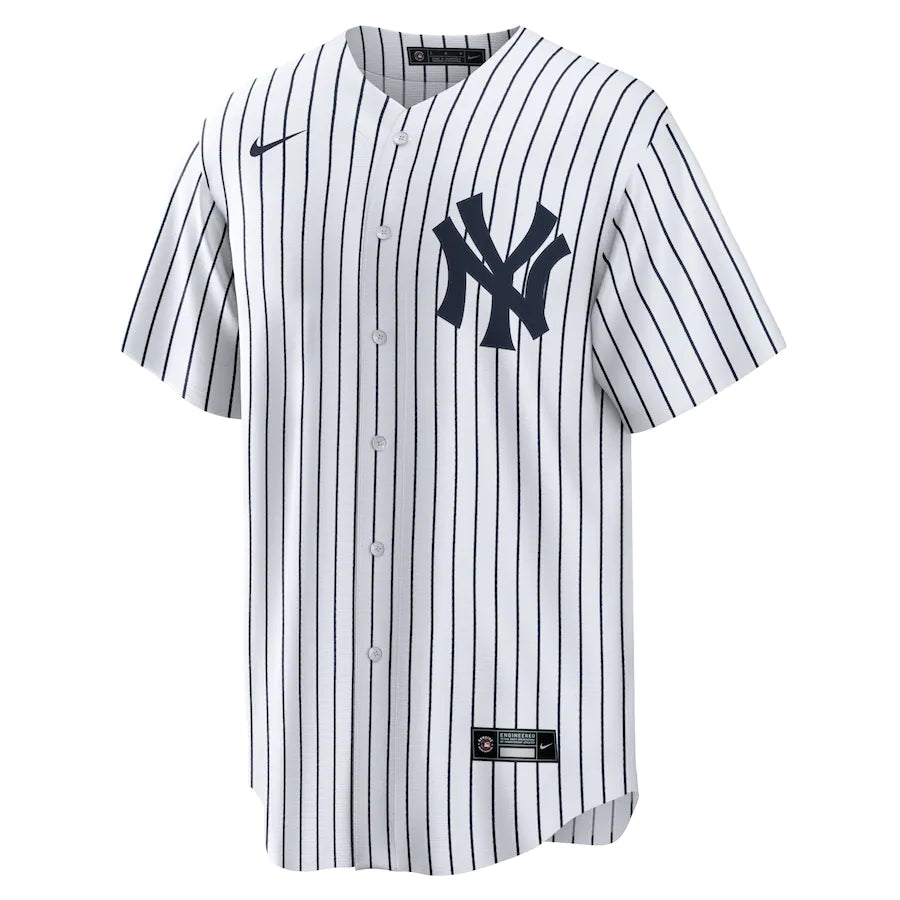 Men's Nike Trent Grisham #12 White New York Yankees Home Official Replica Player Jersey