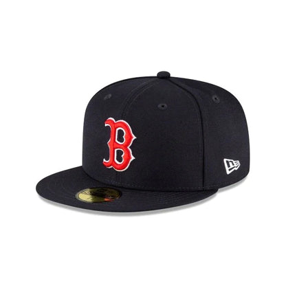 Gorra ajustada New Era 59Fifty clásica azul marino de los Boston Red Sox de la Serie Mundial de 2004