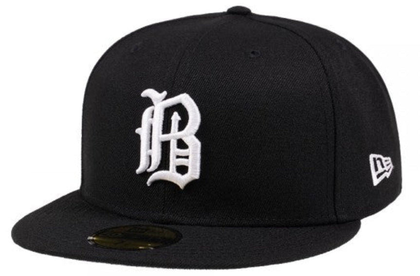 Birmingham Barons New Era Jordan Era 59FIFTY Fitted Hat - Black