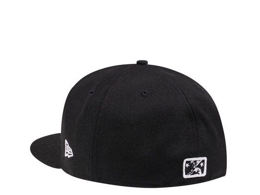 Gorra ajustada Birmingham Barons New Era Jordan Era 59FIFTY - Negra