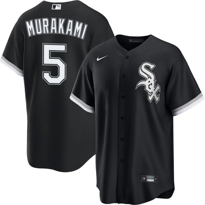 Men's Munetaka Murakami Chicago White Sox NIKE Replica Black Alternate Jersey