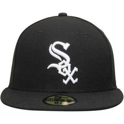 Gorra ajustada 59FIFTY On-Field de la colección Authentic de los Chicago White Sox New Era en color negro para hombre