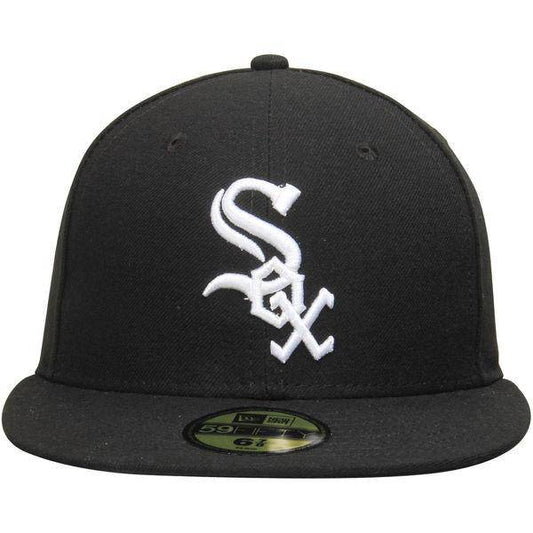 Men's Chicago White Sox New Era Black Game Authentic Collection On-Field 59FIFTY Fitted Hat
