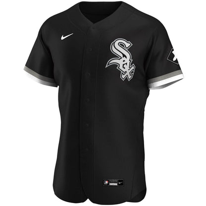 Camiseta oficial auténtica alternativa negra Nike de los Chicago White Sox para hombre