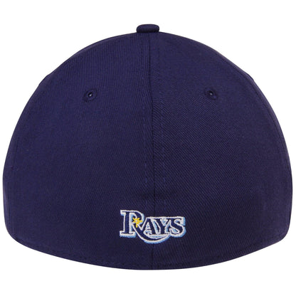 Men's Tampa Bay Rays New Era Navy MLB Team Classic 39THIRTY Flex Hat