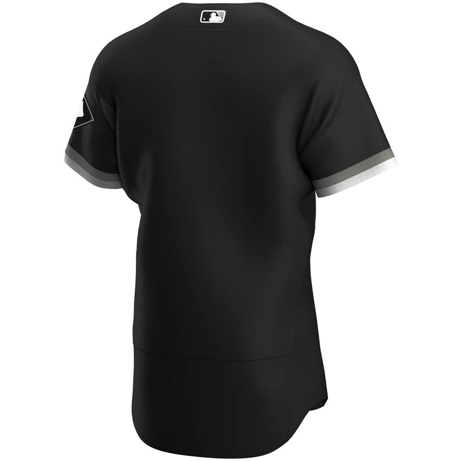 Camiseta oficial auténtica alternativa negra Nike de los Chicago White Sox para hombre