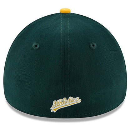 Men's Oakland Athletics New Era Green/Yellow MLB Team Classic 39THIRTY Flex Hat